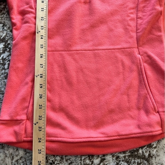 Women's Ali Peak™ II Quarter Zip Fleece Pullover Blush Pink S - Picture 10 of 11